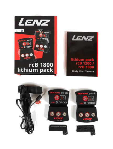 LENZ LITHIUM PACK rcB 1800 šildančių baterijų komplektas